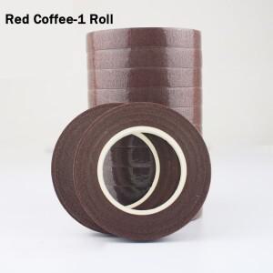 DIY 꽃무늬 종이 테이프 공예 다용도 꽃다발 줄기 꽃 자체 접착 꽃꽂이