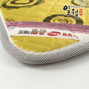 일월 미니 싱글 매트 천소재 3인용 전기 방석 장판 보료 요/온열매트 전기매트 전기요 전기장판