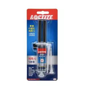 록타이트 5분 에폭시 14ml 강력 접착제 순간 아크릴 금속 타일 석재 본드