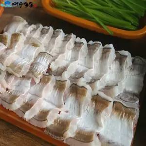 갯장어(하모)샤브샤브 특대 2~3마리 실 중량 600g