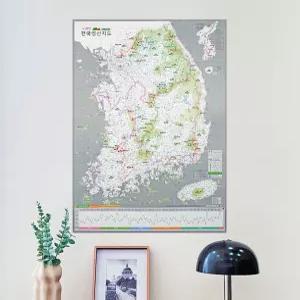 나우맵 우리나라 한국 전국 국내 100대 명산 등산 안내 지도
