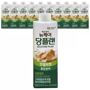 뉴케어 당플랜 인절미맛 200mlx10팩 당뇨식 당뇨환자 식사대용 영양식