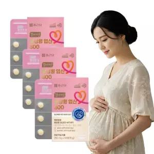 종근당 활성형 엽산 800 무첨가물 60정 3박스