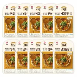 CJ제일제당 백설 다담 냉이된장찌개양념140g x12개