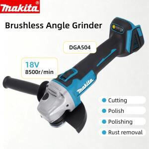 마키타 DGA504 18V 6.0Ah 125mm 브러시리스 리튬 배터리 앵글 그라인더