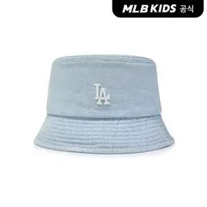 [MLB키즈](공식)26N 피그먼트 데님 워싱 버킷햇 LA (Ptn.Skyblue) 7AHTB026N-07SBP