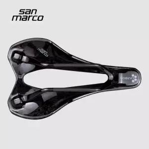 스포츠 자전거 3D 프린팅된 산마르코안장 로드 그레이브 MTB 카본 안장 245*145mm 시트 초경량 172g 사이클