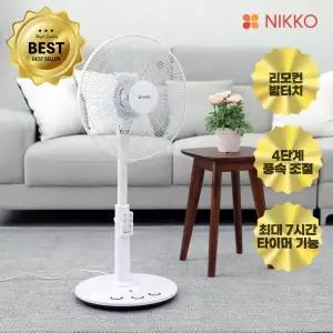 [etv]니코 리모컨 발터치 선풍기/14인치/초미풍 NKF-HR7400