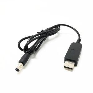 DC 5V ~ 12V USB 케이블 부스트 컨버터 전원 라인 WiFi-보조베터리 어댑터 Wifi 라우터 모뎀 용 스텝 업 코