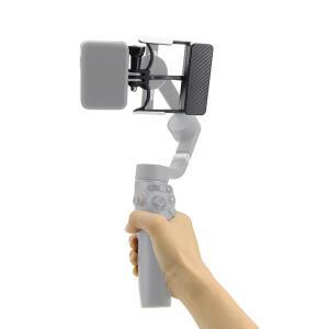 스포츠 카메라 어댑터 DJI Osmo Mobile 용 휴대용 짐벌 스위치 마운트 플레이트 6 OM 5 4 3 Go프로 12 11 1
