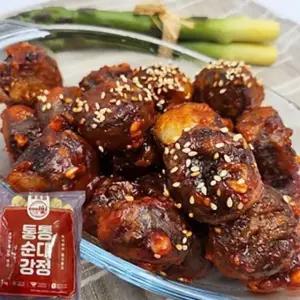 순대 강정 냉동 순대 매콤 요리 국내산 간식 에어프라이어 온가족 술안주 사이드 아이들 떡볶이 간편한