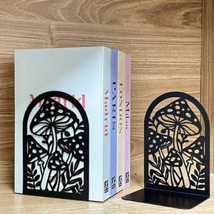 북엔드 피코블루 메탈 모던 장식용 헤비 듀티 서포트 블록 사무실 책상 책장용 심플 아이언