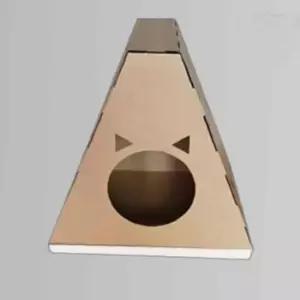 편안한 고양이 종이박스 조립형 실내 하우스