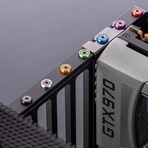 5개 M3  32 6mm 8mm 나사 컴퓨터 PC 케이스 마더 보드 전원 어댑터 용 미화 그래픽 카드 라디에이터 하드