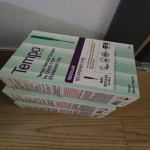 템포 내추럴 유기농 순면 탐폰 레귤러 16p X 3팩 + 지노렉스 클린티슈 15매
