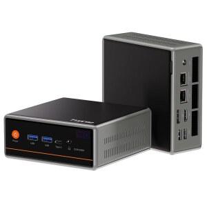 Trycoo 미니 PC 게이밍, 라이젠 5 게임 RAM/512GB WiFi6/BT5.2/USB3.2 컴퓨터 5600H 5700U/7430U), 디스플레이, OpenClaw AMD AI용 4K (비트 SSD, 트리플 16GB Type-C/HDMI/DP/HD, 마이크로 데스크탑 홈 DDR4