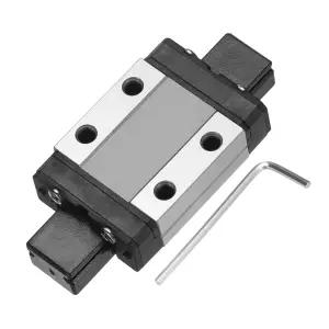 미니 가이드와 렌치가 포함된 9mm 선형 모션 슬라이드 레일 3D 프린터 CNC 기계용 Uxcell MGN9C 베어링