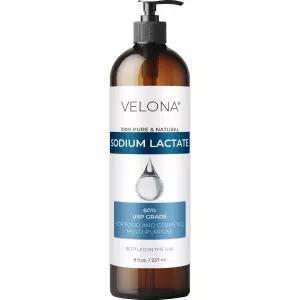 벨로나 젖산 나트륨 60 - 8 Fl Oz USP 등급 천연 방부제 비누 제조 및 로션용 더 단단한 막대 pH 조절제