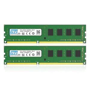 LIYI DDR3 RAM 16GB 키트 (2x8GB) 1066MHz PC3-8500S CL7 버퍼링 비ECC 1.5V 2Rx8 듀얼 랭크 채널 240핀 UDIMM PC 컴퓨터 데스크탑 메모리 모듈 램 SDRAM 업그레이드