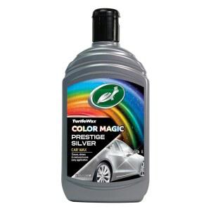 터틀 왁스 52710 컬러 매직 카 페인트워크 폴리쉬가 색을 복원하고 은색으로 빛나는 500ml