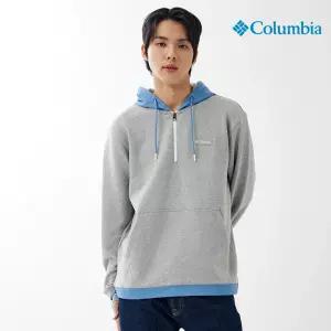 컬럼비아 남성 브룩 투 피크 후드 반집업 티셔츠_C51YM6411019 510774