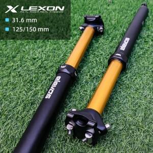 Elevos MTB Dropper 시트 포스트 31.6mm 125mm/150mm 다운 풀 내부 케이블 원격 제어 조정  서스펜션