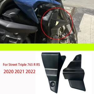 바이크 오토바이 사이드 디플렉터 스포일러 Triumph Street Triple 765 R RS 2020-2022 용 Winglet 고정 날