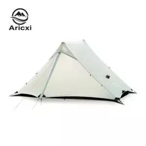 Aricxi 야외 초경량 캠핑 텐트 가용 5D 실나일론 로드리스 그레이 블랙 2 인용 3 시즌