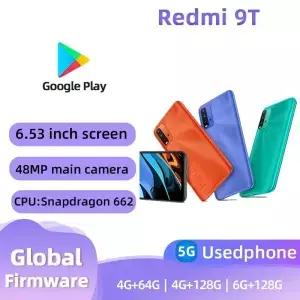 Redmi 9T 4G 안드로이드 653인치 RAM 4GB ROM C 스냅드래곤 662 48MP 카메라 6000mAh 폰