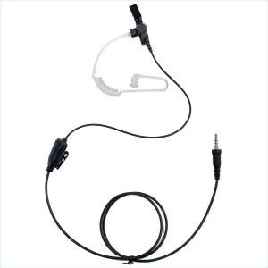 모토로라 EVX-S24 야제 VX-6R FT-270R 표준 호라이즌 HX320 HX210 HX40 HX890 양방향 라디오용 모니코나 에어 튜브 이어피스 감시 키트 이어폰 헤드셋 PTT 마이크