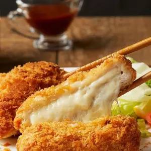 ALOHA-STORE 통치즈 돈까스 120G X 6 간편식 냉동돈까스 치즈돈까스