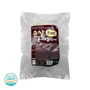 온국민 순살 돈까스 150gX10입 1.5kg 냉동