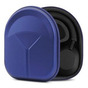 GEEKRIA 쉴드 헤드폰 케이스 소니 WH-1000XM5 /1000XM4 /1000XM3 /UL900N /910N과 호환되며 케이블 보관용 하드쉘 여행용 가방 교체(블루)