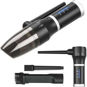 ATENGEUS 압축 에어 더스터 및 진공청소기, IN1 블로어, RPM 클리너, 캔 청소기 교체, 진공 무선 PC용 더스터, 키보드 배터리, 77000 3 탈착식