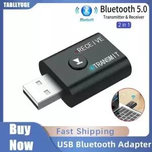 BT 50 Bluetooth 어댑터 무선 오디오 수신기 및 송신기 스피커 헤드셋 차량용 듀얼 기능 USB 동글