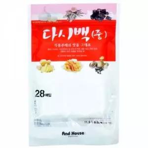 [골드스마일]위생백 국물백 다시팩 육수백 일회용 다시망 멸치육수팩 28매