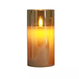 촛불 LED 충전식 리모컨 캔들 웨딩 장식 점멸등 배터리 무드등 램프 결혼식 깜박이