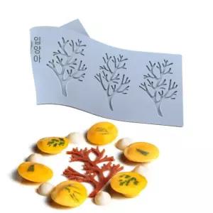 베이킹용 나뭇잎몰드 모양틀 레이스 데코 장식용 가니쉬 리프 디저트