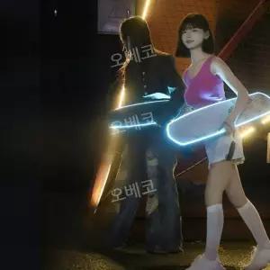 전동스케이트보드 4륜 사륜 출퇴근용 성인용 고성능 분리형배터리 곡선 소형