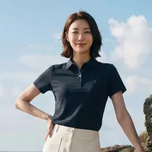 [PAT 여성] 엠보 로고 폴로 티셔츠_FM45132