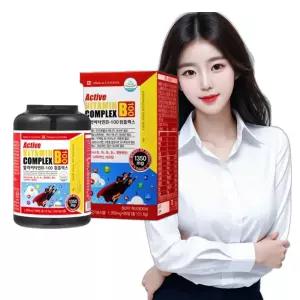 캐나다 활력 비타민 B 100 1350mg 90정 30대비타민 에너지