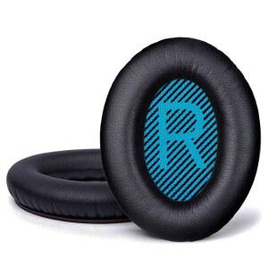 코시플러스 보스 콰이어트컴포트 이어 쿠션 키트용 패드 25 교체용 QC2 QC15 QC25 QC35 사운드링크 사운드트루 어라운드 II AE2 AE2I AE2W 블랙