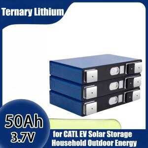 3.7V 50Ah 리튬이온 알루미늄 쉘 배터리 셀 - CATL EV 태양광 저장 가정용  에너지용 고출력 삼원계 리튬