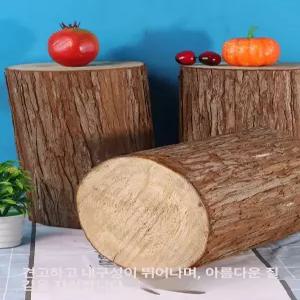 나무 통나무 모형 가짜 촬영
