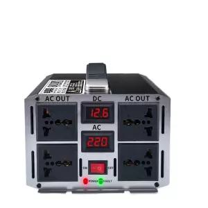 차량용 인버터 220v 4000w 정현파 전압 자동차 캠핑용 전력 선풍기 파워