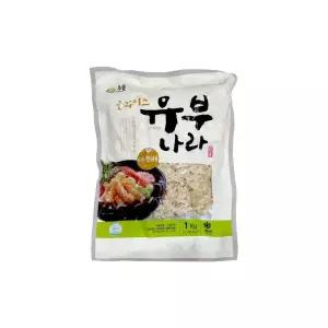 두솔 유부 슬라이스 1kg 냉동