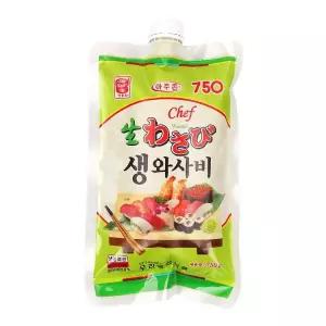 아주존생와사비(냉동) 750g/승진x5개