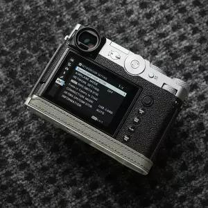 디지털 카메라 Fujifilm GFX100RF 케이스 보호 바디 슈트 수제 가죽 가방 용 Mr.Stone