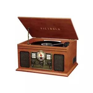 빅트롤라 LP CD 레트로 카세트 라디오 올인원 블루투스 스피커 Victrola Quincy