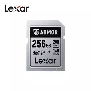 렉사 아머 실버 프로 SD 메모리카드 SDXC UHS-II V60 256GB 캐논 소니 니콘 후지 카메라 호환